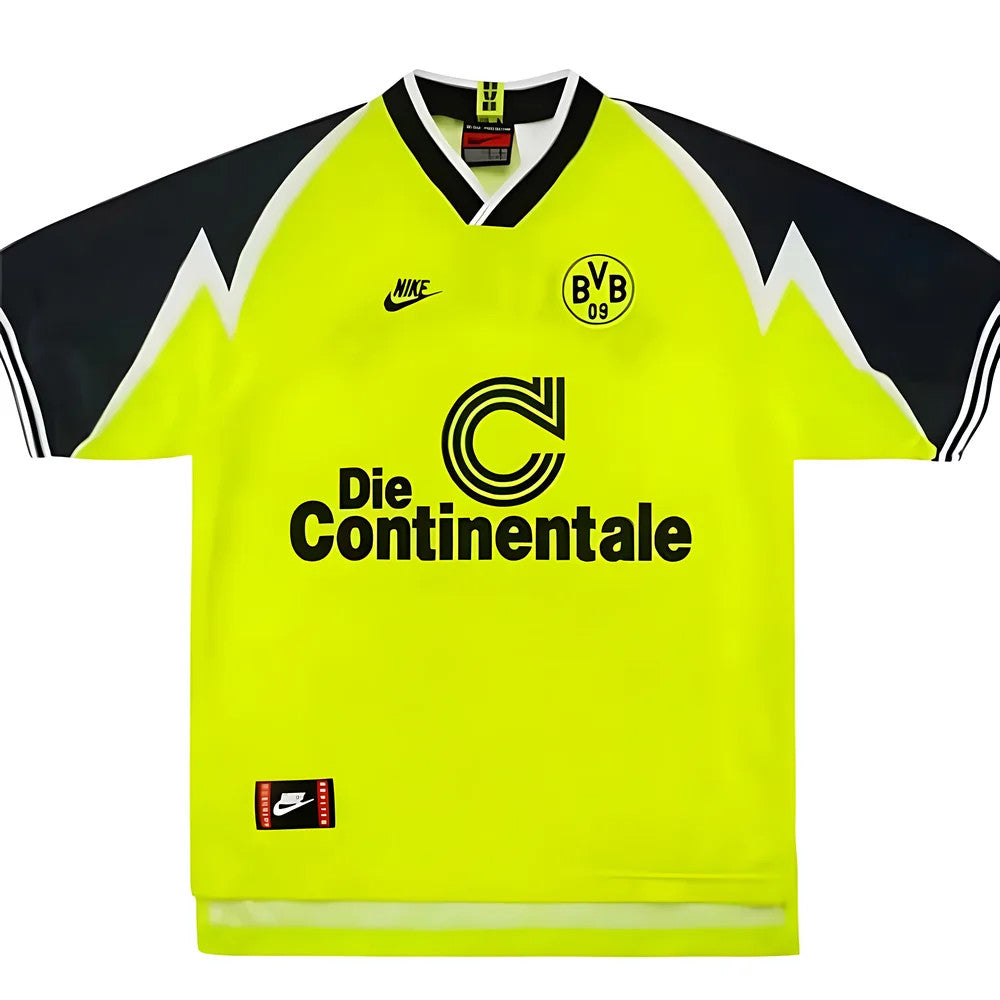 Borussia Dortmund 1995-96 Home Shirt (XS) (Excellent)_0