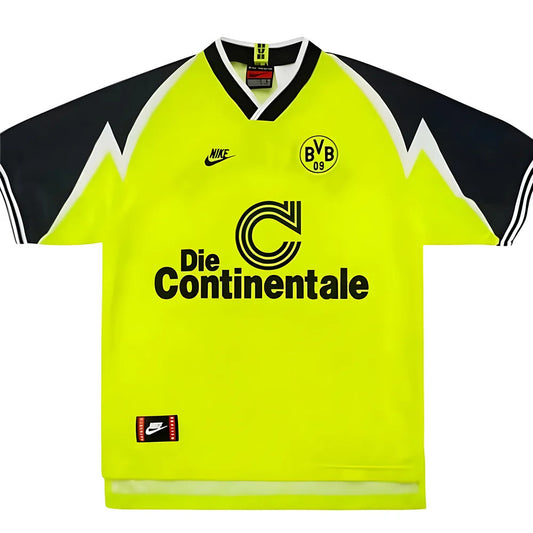 Borussia Dortmund 1995-96 Home Shirt (XS) (Excellent)_0