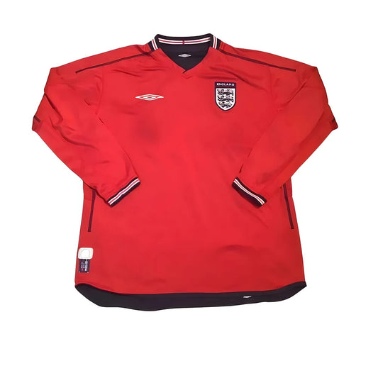 England 2002-04 Away Shirt LS (L) (Excellent)_0