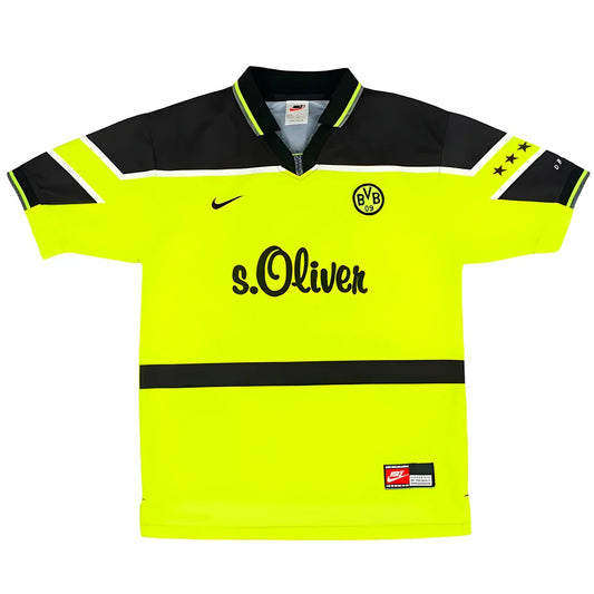 Borussia Dortmund 1997-1998 Home Shirt (XXL) (Very Good)_0