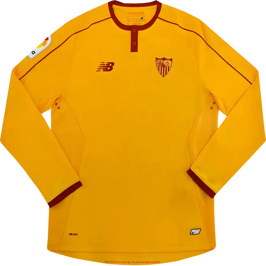 Sevilla 2016/17 Third Long Sleeve Shirt (L) (Excellent)_0