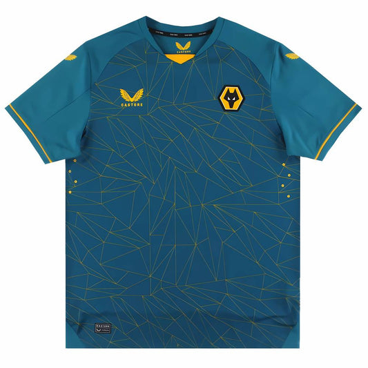 Wolves 2022-23 Pro Away Shirt (Sponsorless) (XXL) (Mint)_0