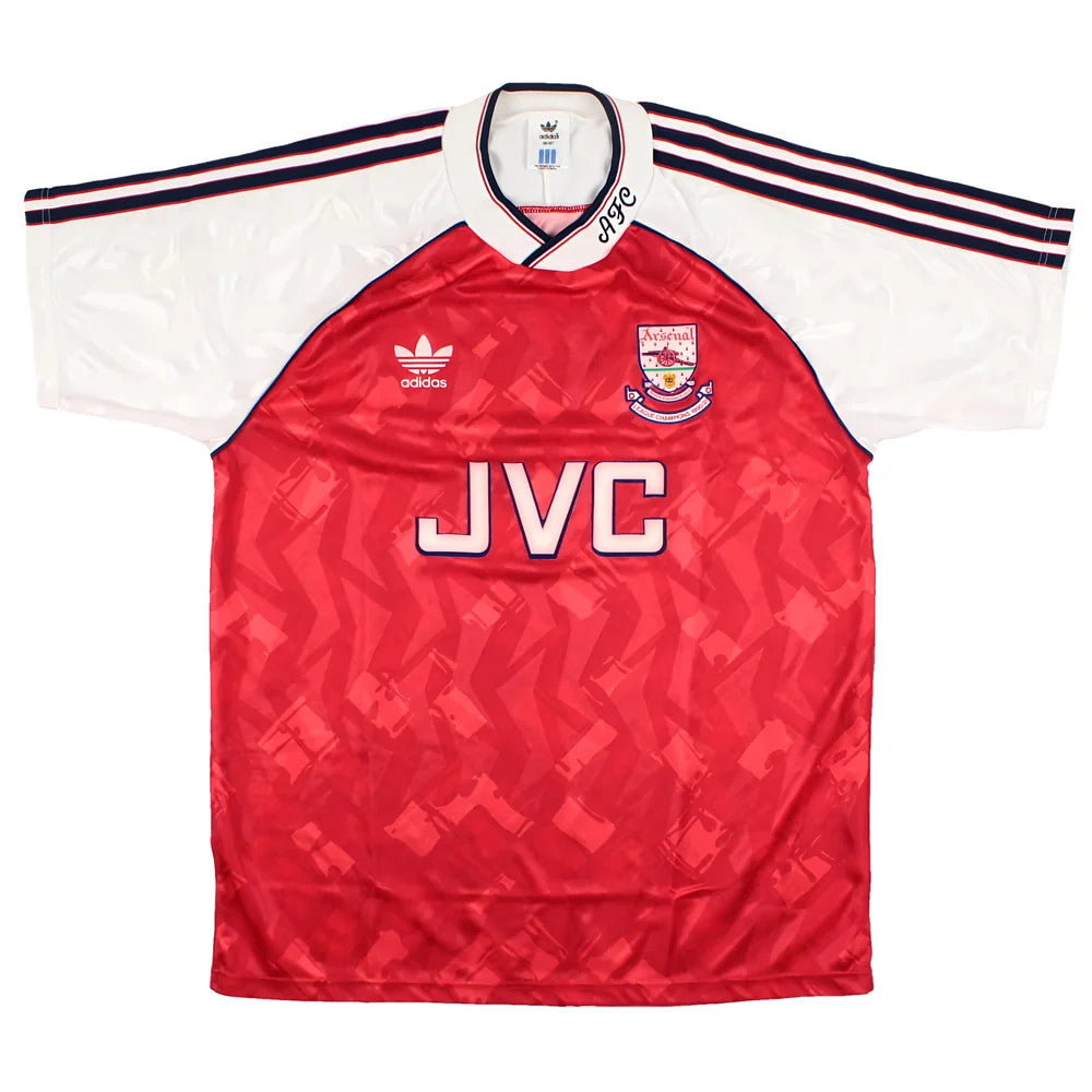 Arsenal 1990-1992 Home Shirt (League Champions Badge Detail) (L) (Excellent)_0