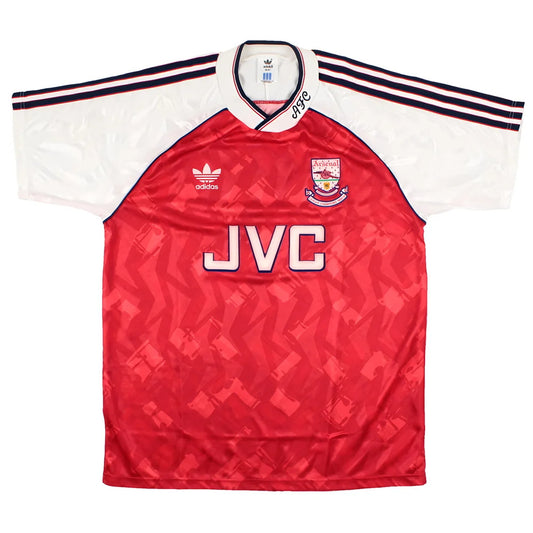 Arsenal 1990-1992 Home Shirt (League Champions Badge Detail) (L) (Excellent)_0