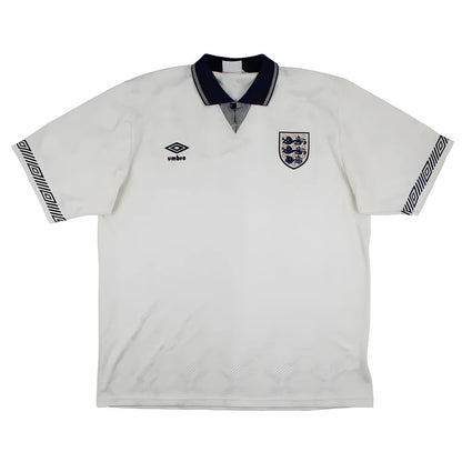 England 1990-92 Home Shirt (XL) (Very Good)_0