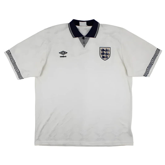 England 1990-92 Home Shirt (L) (Very Good)_0