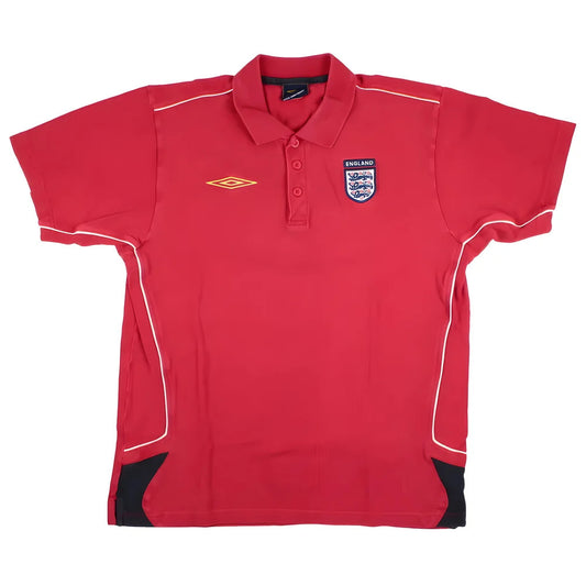 England 2005-06 Umbro Polo Shirt (L) (Very Good)_0