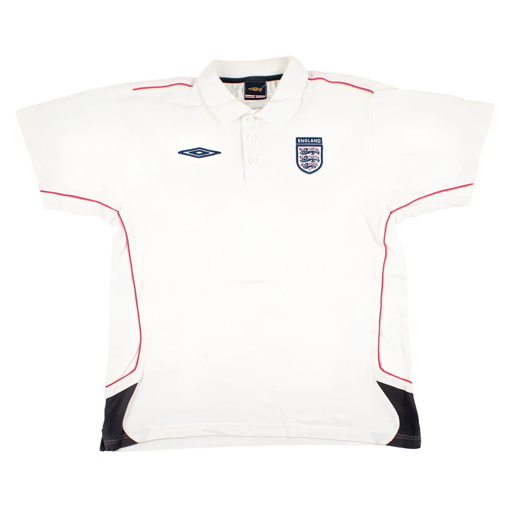 England 2006-08 Umbro Polo Shirt (L) (Very Good)_0