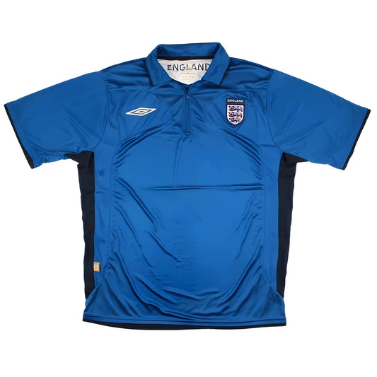 England 2006-08 Umbro Polo Shirt (L) (Excellent)_0