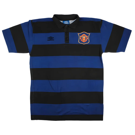 Manchester United 1994-96 Umbro Polo Shirt (L) (Very Good)_0
