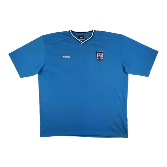 England 2000s Umbro Training Shirt (XL) (Very Good)_0