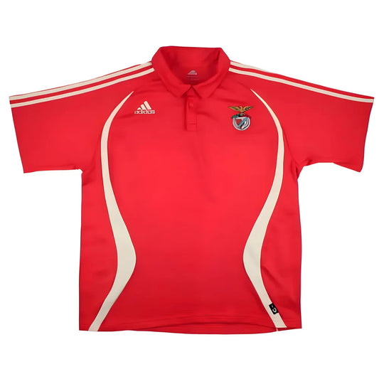 Benfica 2005-2006 Adidas Polo Shirt (XXL) (Excellent)_0