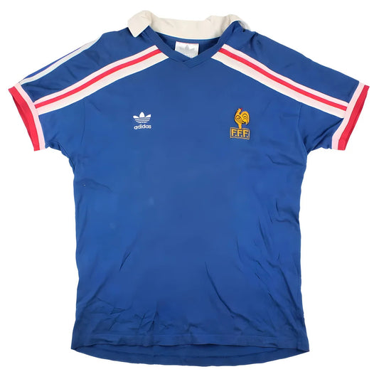 France 1986-90 Home Shirt (L) (Excellent)_0