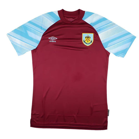 Burnley 2021-22 Home Shirt (Sponsorless) (XL) (Mint)_0