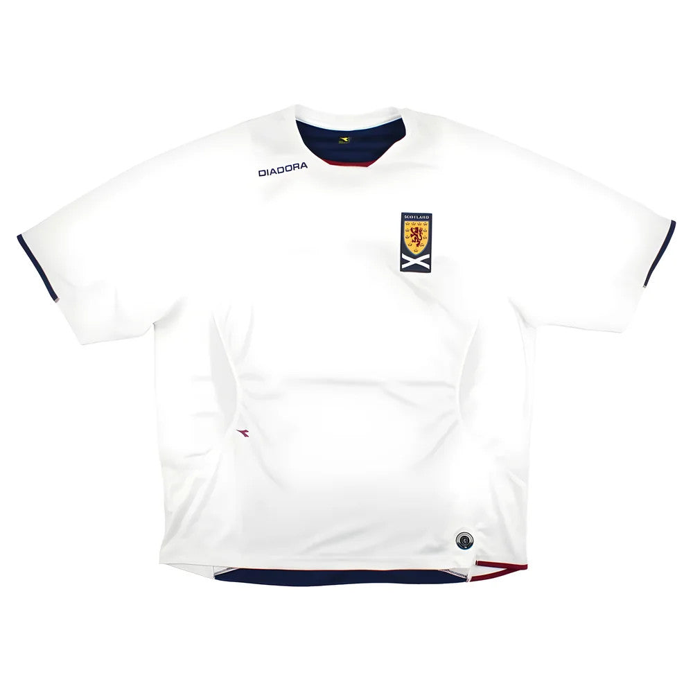 Scotland 2006-07 Diadora Training Shirt (L) (Excellent)_0