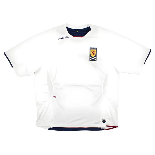 Scotland 2006-07 Diadora Training Shirt (L) (Excellent)_0