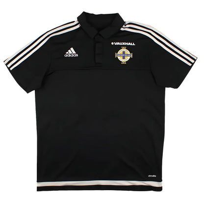 Northern Ireland 2016-17 Adidas Polo Shirt (L) (Very Good)_0