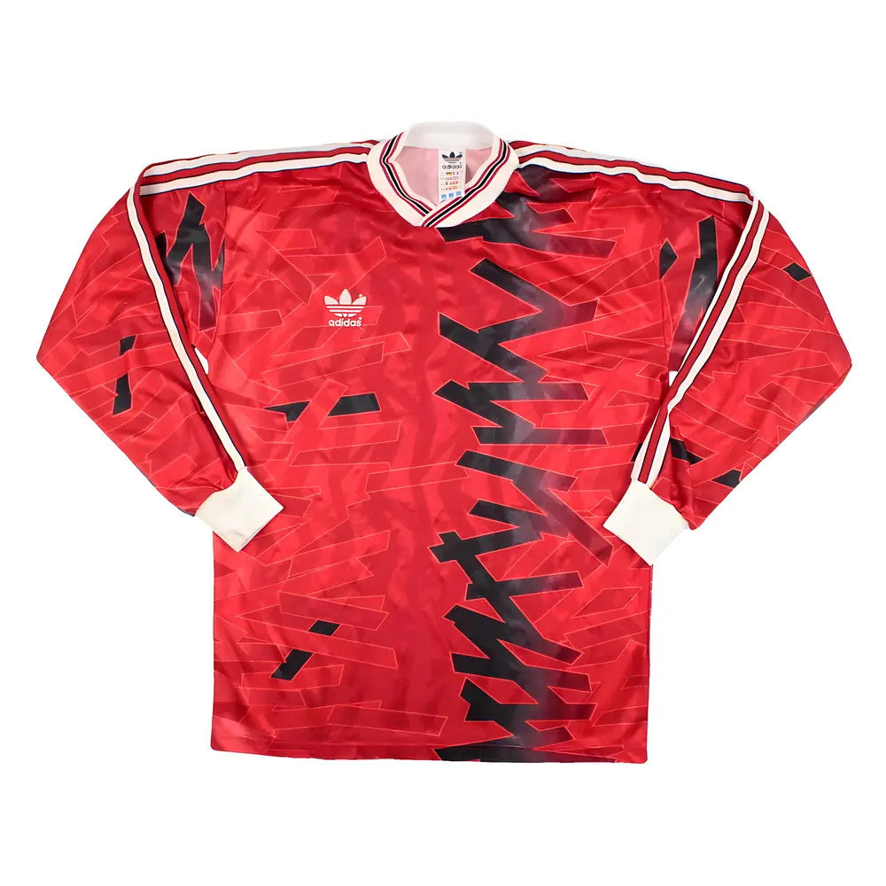 Adidas 1990-91 Template Training Long Sleeve Shirt (#3) (S) (Very Good)_1