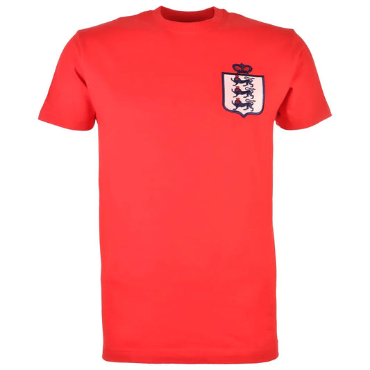England Limited Edition Retro T-Shirt Red_0