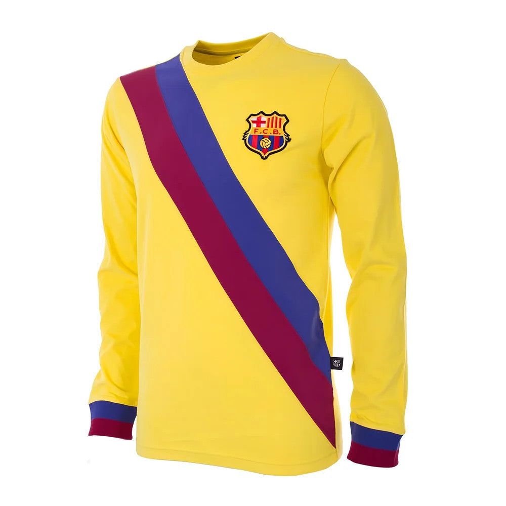 FC Barcelona Away 1974 - 75 Retro Football Shirt_0