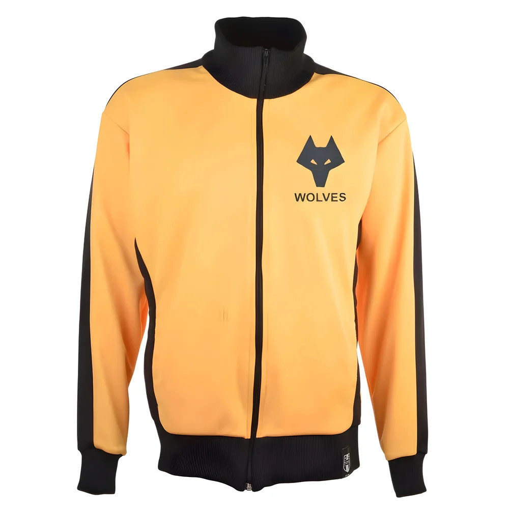 Wolverhampton Wanderers Track Top - Amber/Black_0