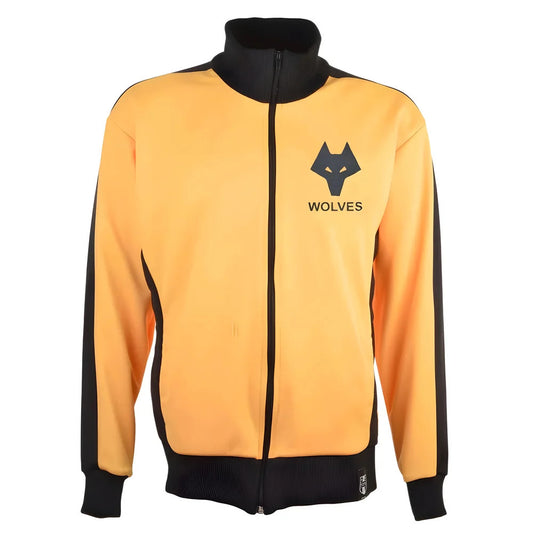 Wolverhampton Wanderers Track Top - Amber/Black_0