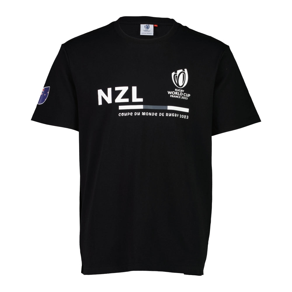 Rugby World Cup 2023 New Zealand Polo - Black_1