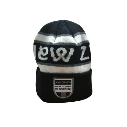 Rugby World Cup 2023 New Zealand Beanie - Black_1