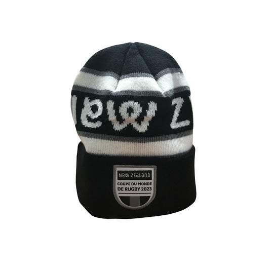 Rugby World Cup 2023 New Zealand Beanie - Black_1