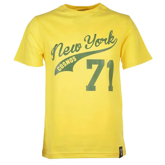 New York Cosmos 71 Yellow T-Shirt_0