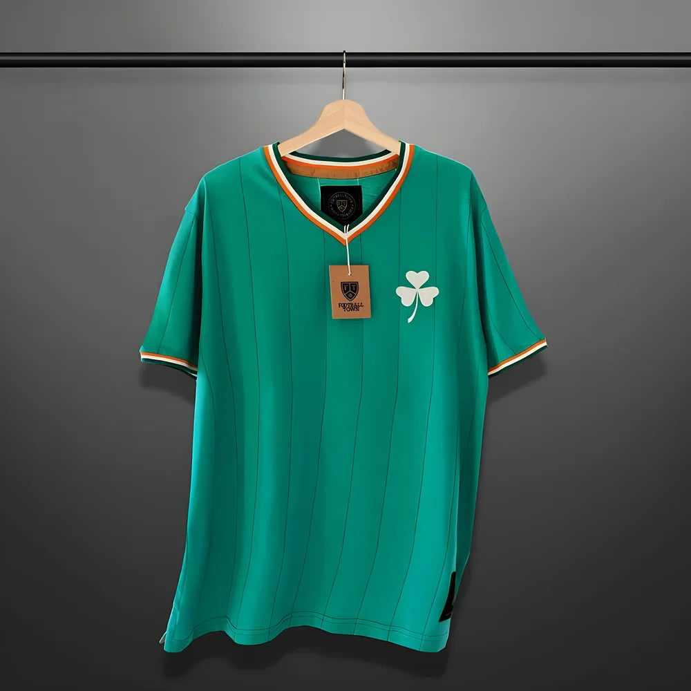 Vintage Ireland Green Army Soccer Jersey_0