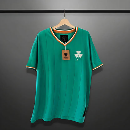 Vintage Ireland Green Army Soccer Jersey_0