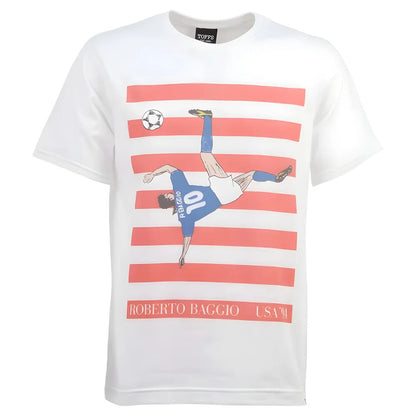 Pennarello: Roberto Baggio USA '94 T-Shirt - White £25.00_0