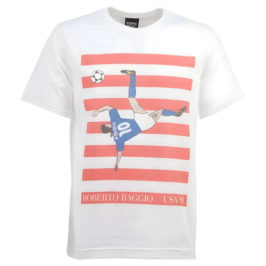 Pennarello: Roberto Baggio USA '94 T-Shirt - White £25.00_0