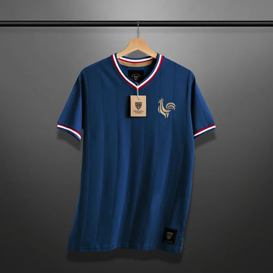 Vintage France Les Bleus Soccer Jersey_0