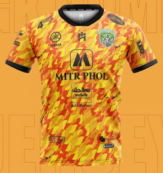 2021 Muang Loei United Home Goalkeeper Orange Shirt_1
