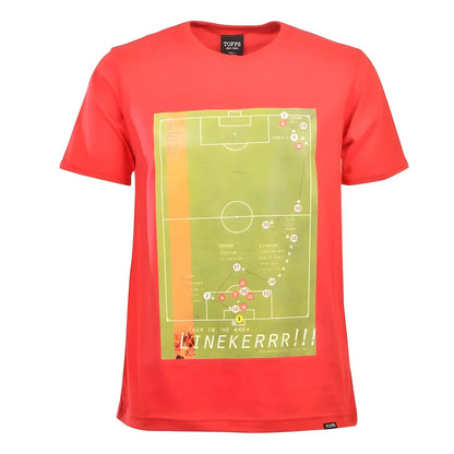 Pennarello: Gary Lineker 1986 Classic Goal - Red T Shirt_0