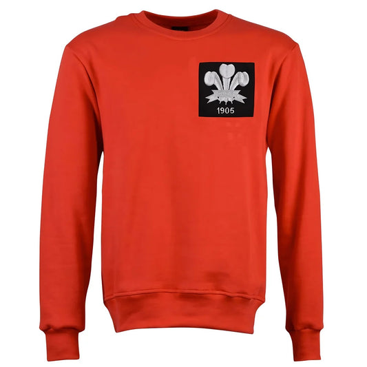 Wales Feathers 1905 Red Sweatshirt_0