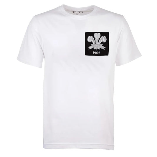 Wales Feathers 1905 White T-Shirt_0