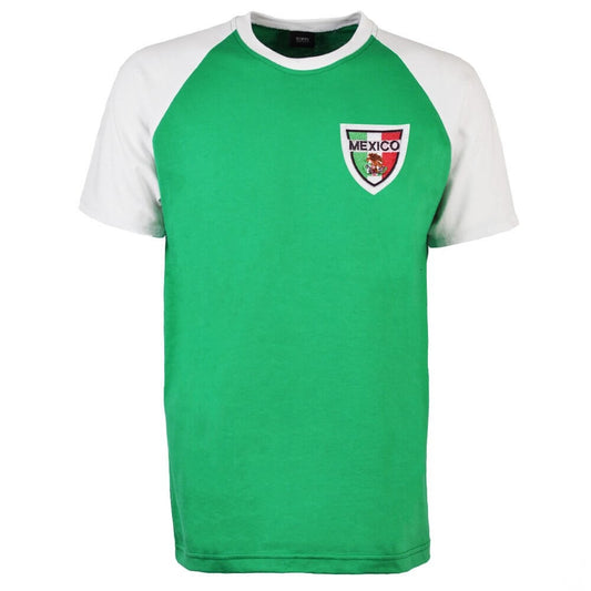 Mexico Raglan Sleeve Green/White T-Shirt_0