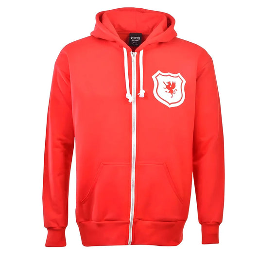 Wales Football Club Zipped Hoodie - Red_0