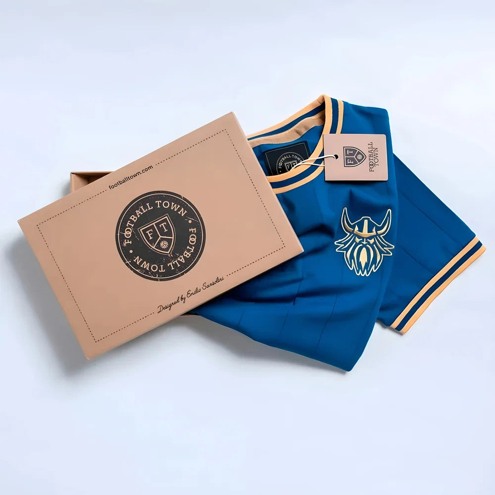 Vintage Sweden Blågult Away  Soccer Jersey_1