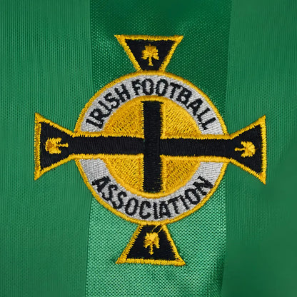 Northern Ireland 1984 Polyester Retro Football Shirt_2