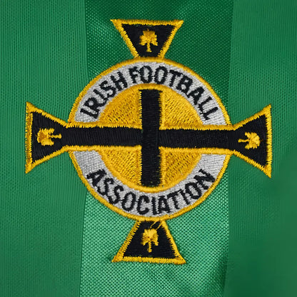 Northern Ireland 1983 Polyester Retro Football Shirt_2