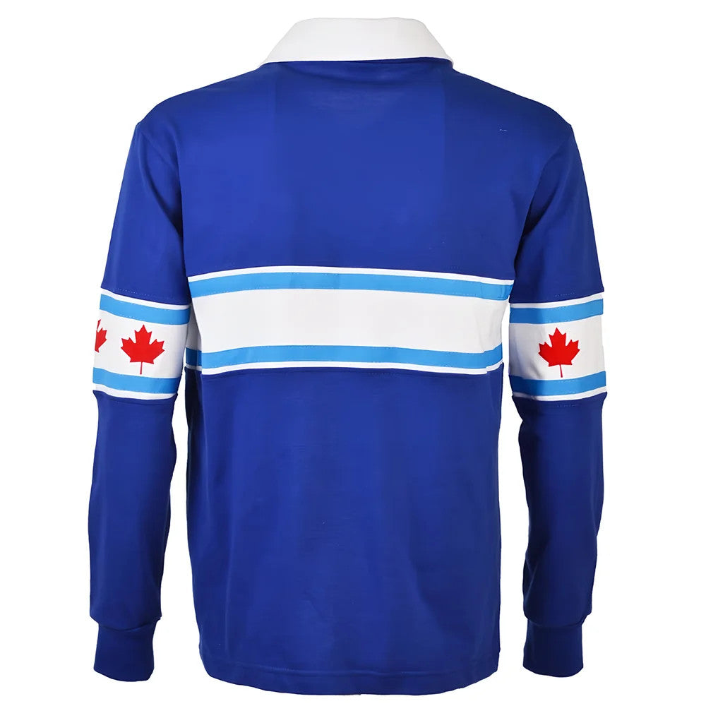 Vancouver Whitecaps 1980s Away Long Sleeve Retro Shirt_1