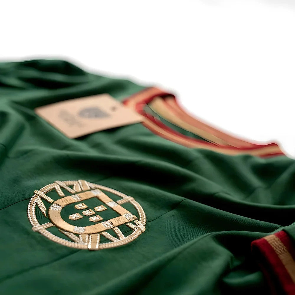 Vintage Portugal A Selecção Away Soccer Jersey_6