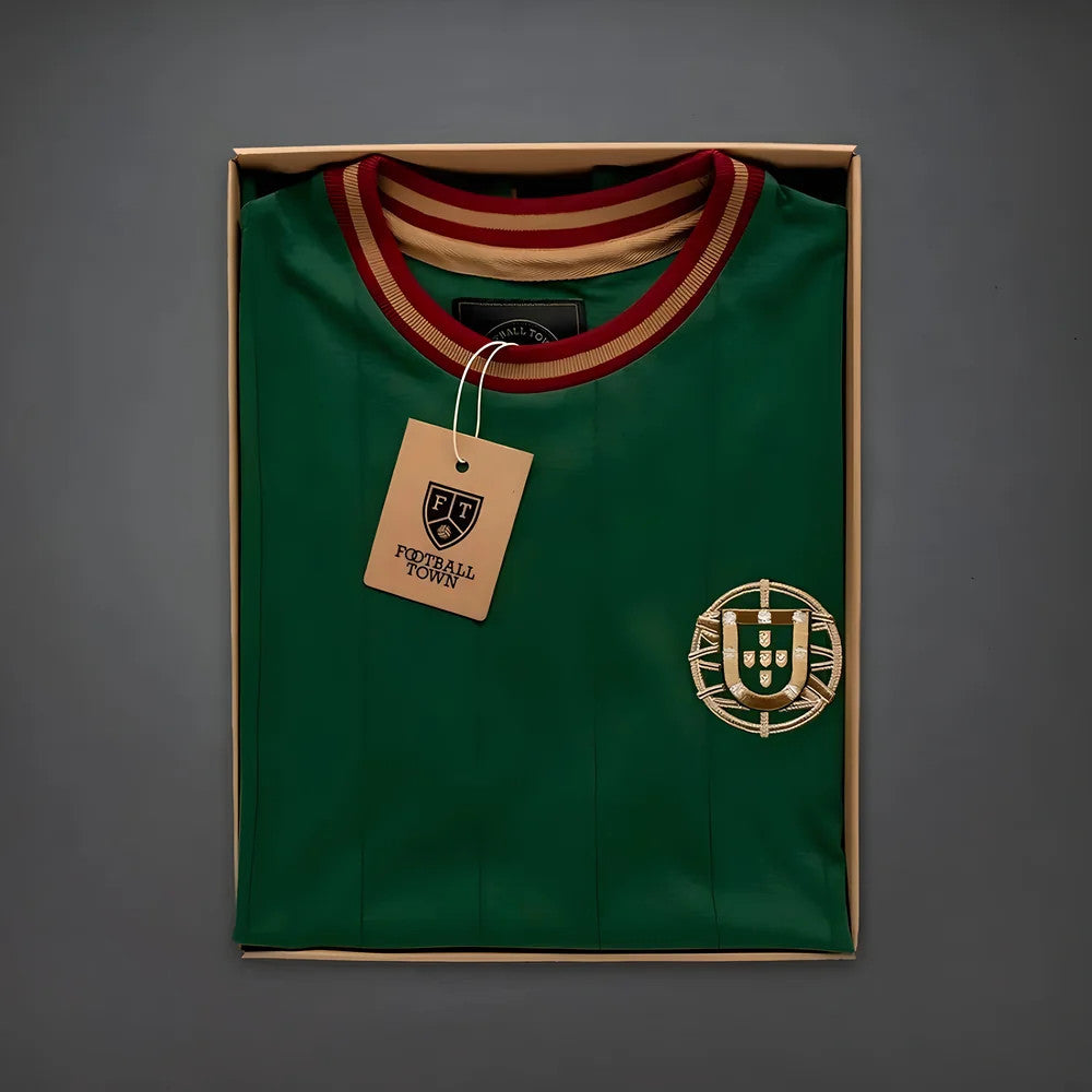 Vintage Portugal A Selecção Away Soccer Jersey_5