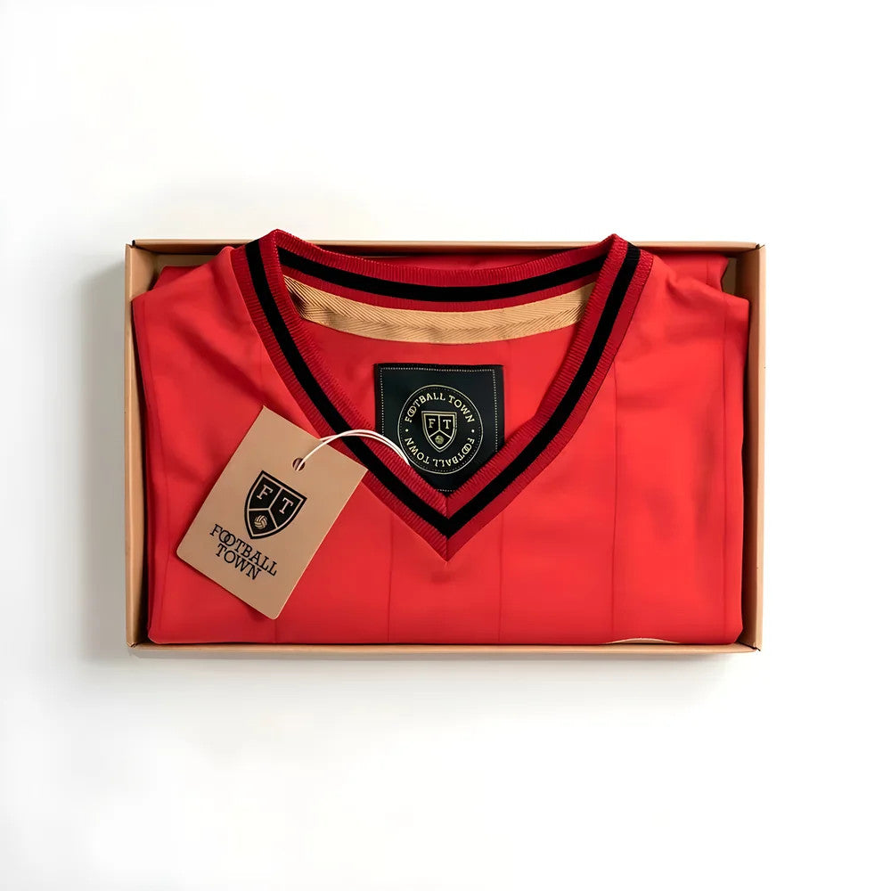Vintage Turkey Home Ay-Yildizililar Soccer Jersey_3