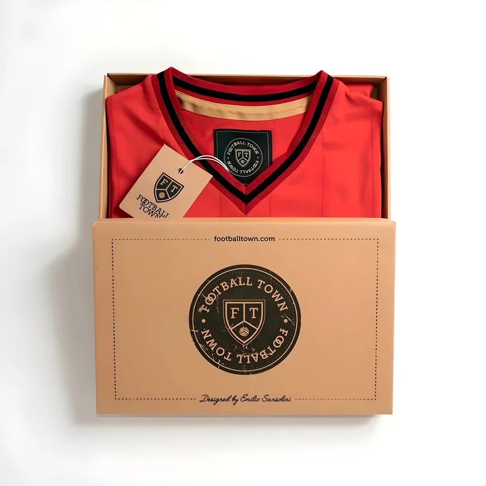Vintage Turkey Home Ay-Yildizililar Soccer Jersey_2