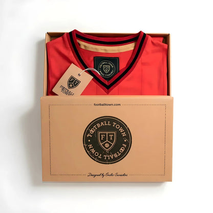Vintage Turkey Home Ay-Yildizililar Soccer Jersey_2